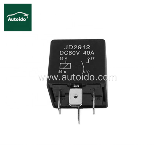 JD2912 DC 60V40A 4 Pins SPST Vehicle Relay